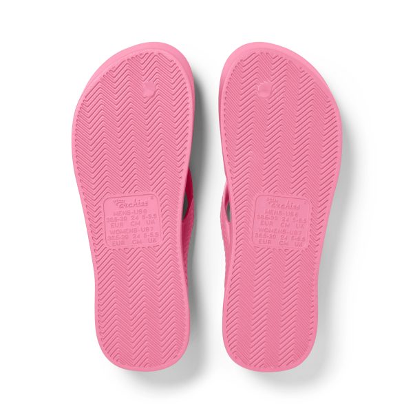 Arch Support Flip Flops - Classic - Hot Pink