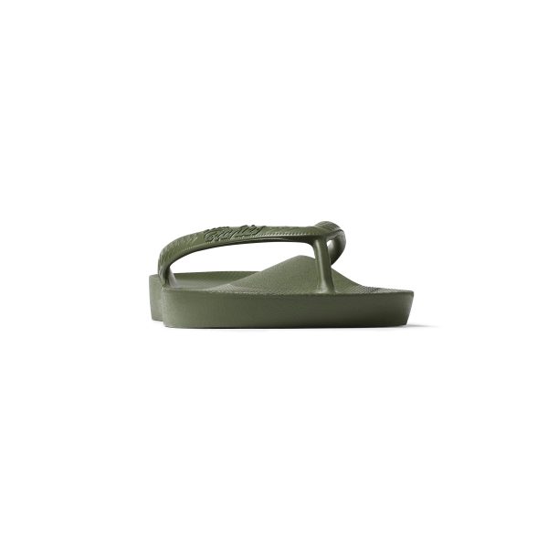 Arch Support Flip Flops - Classic - Olive